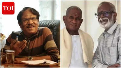 ‘You all left him alone in the end’: Ilaiyaraaja’s brother Gangai Amaran breaks down at Bharathiraja’s home | Tamil Movie News