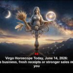 Virgo Horoscope Today, June 14, 2026: If you run a business, fresh receipts or stronger sales may surprise you