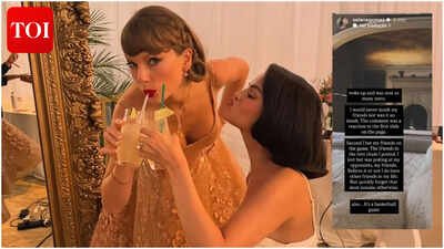 ‘I would never insult my friends’: Selena Gomez responds to Taylor Swift speculation after viral NBA post | English Movie News