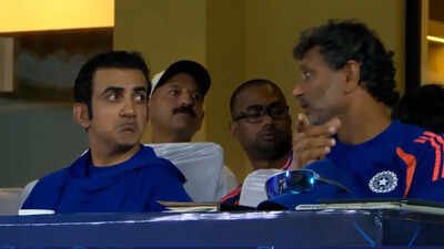 Watch: Gautam Gambhir’s priceless reaction to KL Rahul’s stunning six steals the show in India’s win over Afghanistan | Cricket News