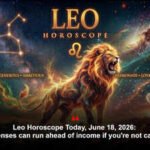 Leo Horoscope Today, June 18, 2026: Expenses can run ahead of income if you’re not careful