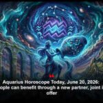 Aquarius Horoscope Today, June 20, 2026: Business people can benefit through a new partner, joint idea, or fresh offer