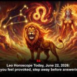 Leo Horoscope Today, June 22, 2026: If you feel provoked, step away before answering