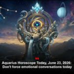 Aquarius Horoscope Today, June 23, 2026: Don’t force emotional conversations today