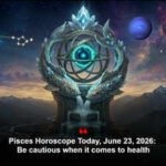 Pisces Horoscope Today, June 23, 2026: Be cautious when it comes to health