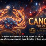 Cancer Horoscope Today, June 24, 2026: There are signs of money coming from hidden or less obvious sources