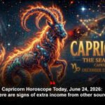 Capricorn Horoscope Today, June 24, 2026: There are signs of extra income from other sources