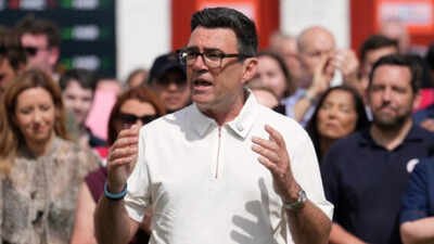 ‘Moscow test’ for Burnham: Ex-defence chief says next UK PM must act like a ‘wartime leader’ amid global threats