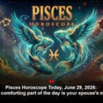 Pisces Horoscope Today, June 29, 2026: One comforting part of the day is your spouse’s mood