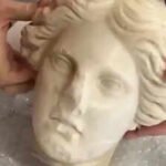 2,000-year-old Roman marble bust found on Alicante beach may depict the goddess Venus | World News
