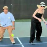 Angelina Jolie and son Pax team up for celebrity Pickleball match; Shiloh plays cheerleader – WATCH |