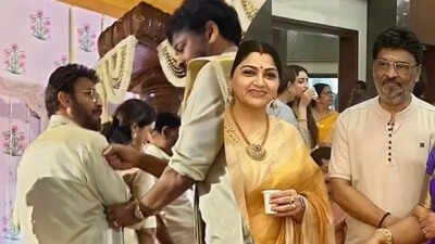 K Bhagyaraj’s last public appearance from Khushbu’s daughter’s wedding go viral after his demise, fans get emotional | Tamil Movie News