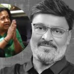 K Bhagyaraj Passes Away: Radhika Sarathkumar pleads to the media for privacy as K Bhagyaraj’s mortal remains brought home for public homage | Tamil Movie News