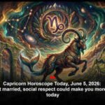 Capricorn Horoscope Today, June 5, 2026: If you’re not married, social respect could make you more noticeable today