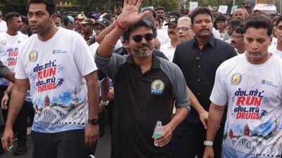 Cm Vijay: Tamil Nadu CM Vijay showcases impressive fitness at 53, completes 6km ‘Start Run, Stop Drugs’ marathon in Chennai – Watch | Tamil Movie News