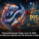 Pisces Horoscope Today, June 12, 2026: Tension with your spouse can rise because of arguments