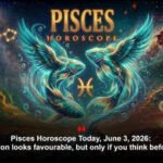Pisces Horoscope Today, June 3, 2026: Speculation looks favourable, but only if you think before acting