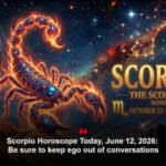 Scorpio Horoscope Today, June 12, 2026: Be sure to keep ego out of conversations