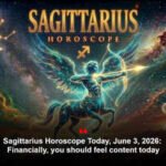 Sagittarius Horoscope Today, June 3, 2026: Financially, you should feel content today