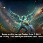 Aquarius Horoscope Today, June 3, 2026: Saturn favors steady, consistent performance over dazzling gestures
