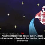 Aquarius Horoscope Today, June 1, 2026: Speculative investment is favoured, but caution must walk beside confidence