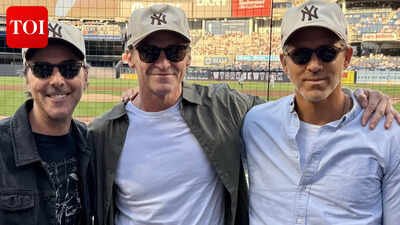 Hugh Jackman and Ryan Reynolds attend Yankees game with ‘Deadpool and Wolverine’ director Shawn Levy; fans say ‘THE TRIO IS BACK!’ |