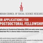 ICSSR opens applications for Postdoctoral Fellowship 2026, registration closes July 21
