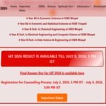 IISER IAT result 2026, final answer key out at iiseradmission.in: Direct link to download here