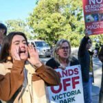 ‘Excavators and bulldozers’: Brisbane kicks off .6 billion Olympic stadium project amid protests | Off the field News