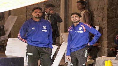 Harsh Dubey, Gurnoor Brar handed maiden ODI caps as India opt to field in 25-over contest | Cricket News