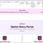 Karnataka UGCET 2026 counselling begins: KEA opens option entry portal, key seat allotment dates announced