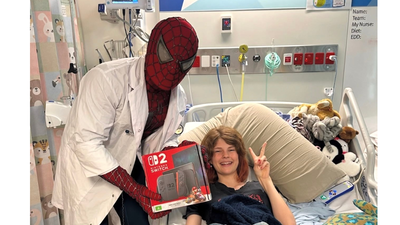 Meet Australia’s real-life Spider-Man: Medical student visits sick children and gifts Nintendo Switches while dressed as the superhero | World News