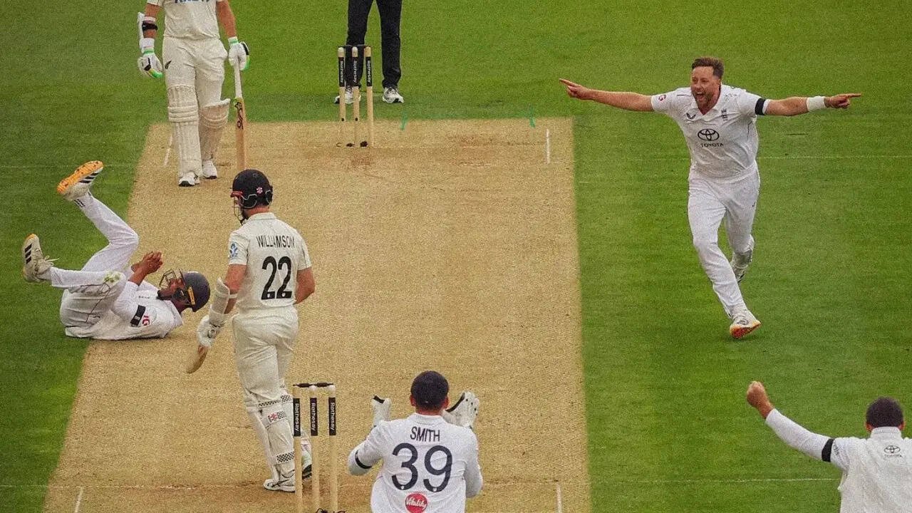 New Zealand 61/6 in 19.2 Overs | ENG vs NZ, 1st Test Day 2 Live: England eye first innings lead after Ollie Robinson’s dream return rocks New Zealand
