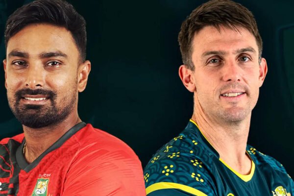 Bangladesh 0/0 in 0.0 Overs | Bangladesh vs Australia 1st T20I Live Score