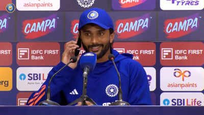 ‘The presser can wait’: Nitish Reddy pauses media interaction to answer mom’s call after India’s win – Watch | Cricket News