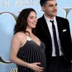 Aubrey Plaza: Aubrey Plaza Shows Off Baby Bump with Chris Abbott at 2026 Tony Awards |