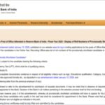 RBI Office Attendant result 2026 released at rbi.org.in: Direct link to download scorecards