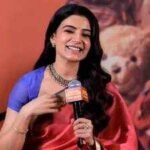 Samantha Ruth Prabhu blushes as she confirms pregnancy at Maa Inti Bangaaram success meet: ‘I will have to take a small break’ | Telugu Movie News