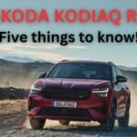 Skoda Kodiaq RS launch soon: Five things you need to know