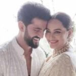 Sonakshi Sinha requests paparazzi to stop filming; asks,’Ho gaya?’ during family outing; Zaheer Iqbal urges photographers |