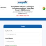 SWAYAM January 2026 exam: Advance city intimation slip released, direct link to download here