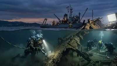 The lost Hellship of 1944 finally found beneath 160 feet of ocean depths | World News