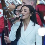 Kash Patel’s girlfriend says it’s an honor to sing national anthem at Freedom250, she is not taking payment