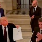 Versailles II: Trump signs Iran deal in the one place historians wouldn’t recommend