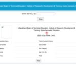 UBTER JEEP result 2026 declared at ubter.in: Direct link to download scorecards here