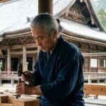 Japan does not use modern nails to repair centuries-old temples. Instead, master craftsmen rely on an ancient woodworking technique