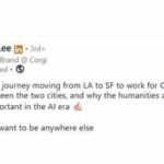 She moved from Los Angeles to San Francisco for an AI job. The biggest difference wasn’t the technology