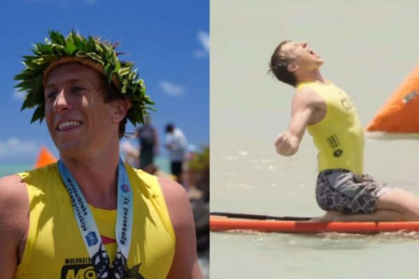 Shark attack rescuer Charlie Verco breaks world paddleboarding record