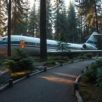 In 1999, an Oregon engineer spent 0,000 on a retired Boeing 727 and turned it into a home deep in the forest | World News