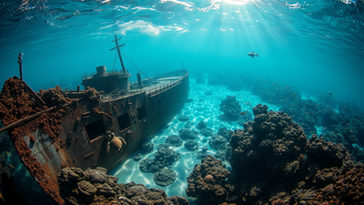 Beneath the ocean lie 8,500 forgotten WWII shipwrecks. Many are still filled with oil | World News